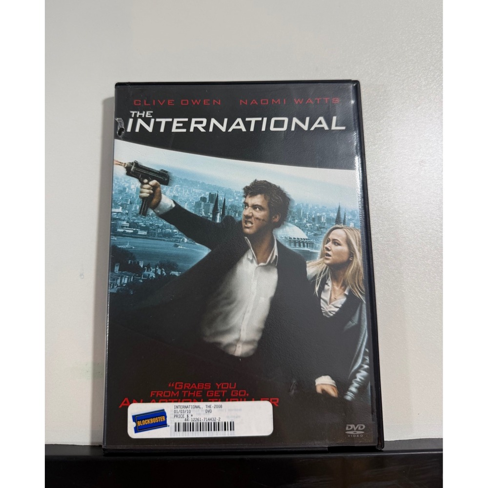 Columbia Pictures The International DVD Good Clive Owen Naomi Watts Thriller